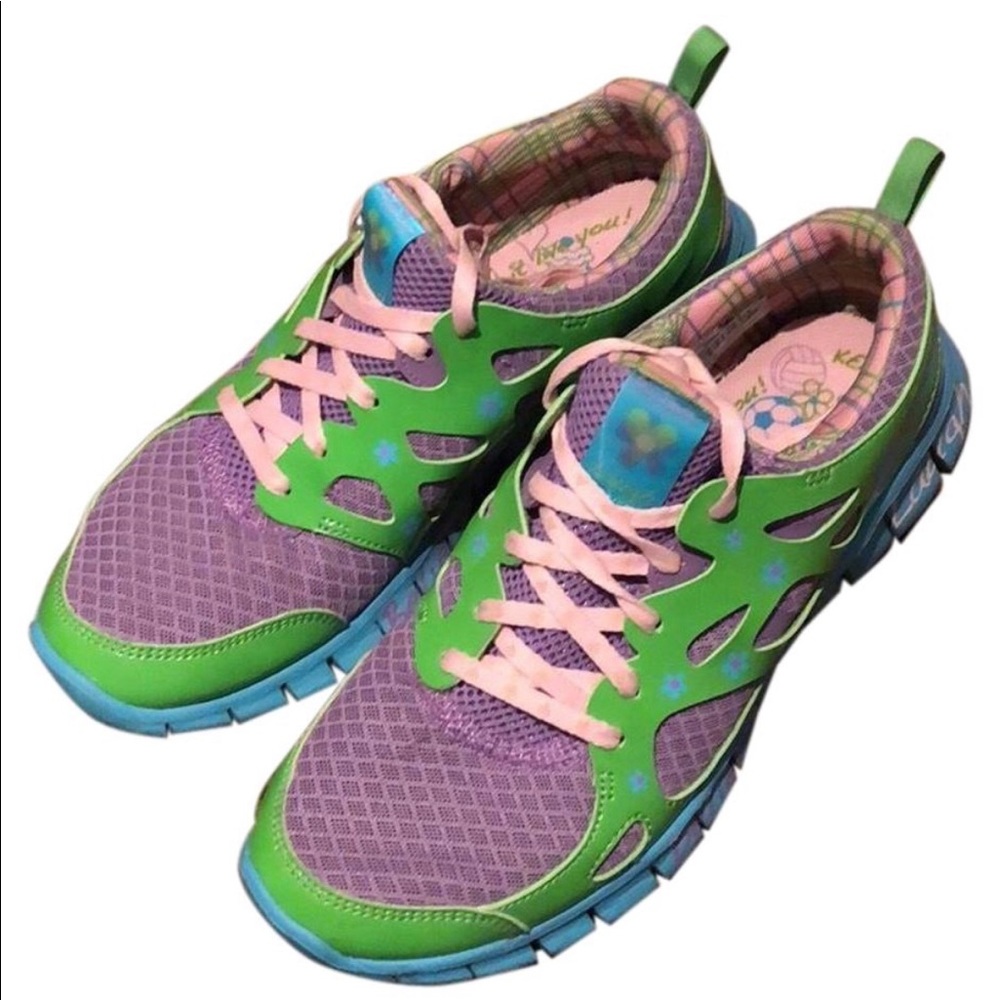 Nike Free Run+ Doernbecher Violet Pop Turquoise
